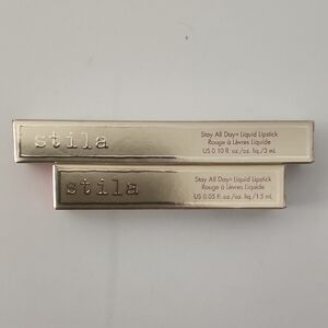 Stila Liquid Lipstick Duo in Gold Packaging
